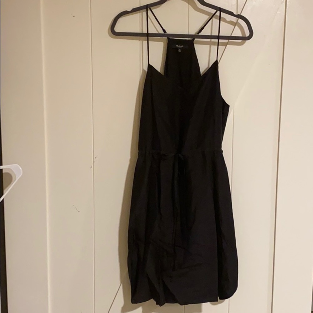 Spaghetti strap, little black dress